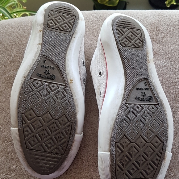 ✨2/$15✨ Shoes: Converse #511534F - NO LACES, Size 5 🛍 Bundle Me! - Picture 7 of 13